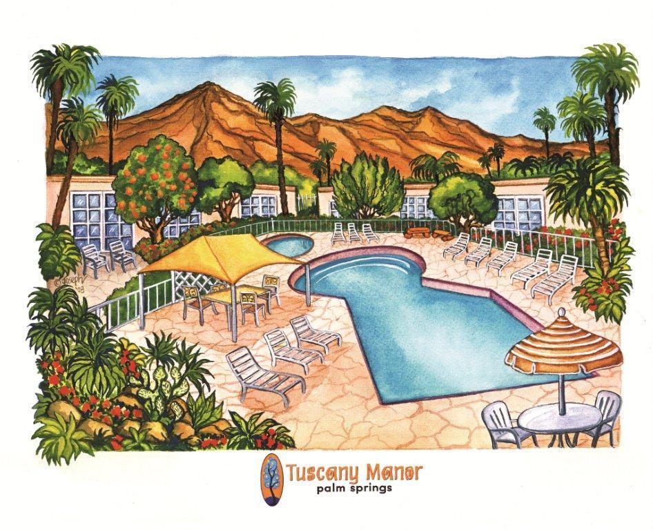 Tuscany Manor Παλμ Σπρινγκς Εξωτερικό φωτογραφία